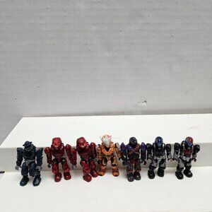 Halo Lot Bundle Mega Construx Bloks Action Mini Micro Figures 2" McFarlane Toy